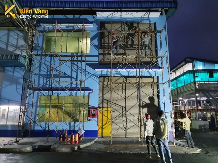 Dự án sửa chữa cải tạo nhà xưởng bao bì tại KCN Vĩnh Lộc