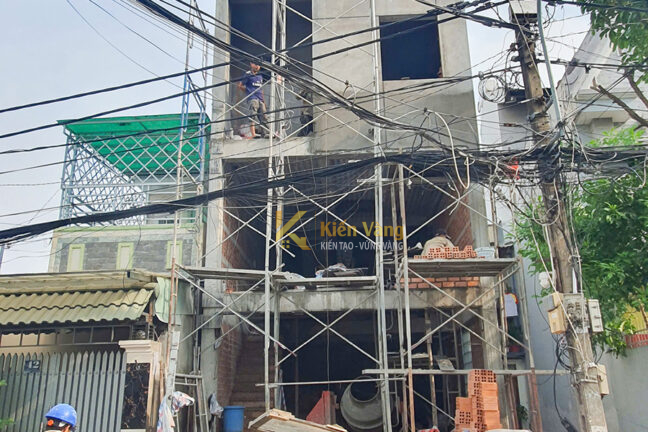 Dự án hoàn thiện nhà thô 1 trệt 1 lửng 2 lầu tại Thủ Đức
