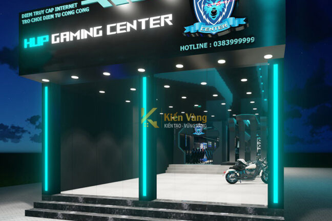 Dự án thiết kế thi công phòng net, cyber game cao cấp tại HCM