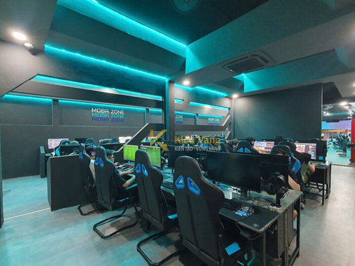 thiết kế phòng net