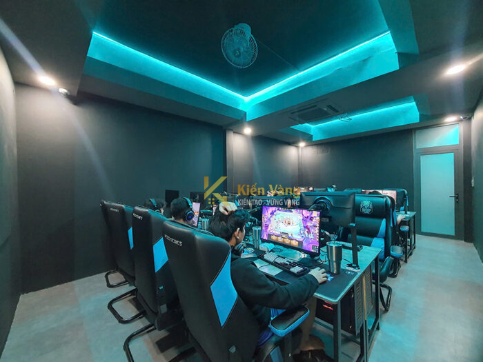 thiết kế phòng net