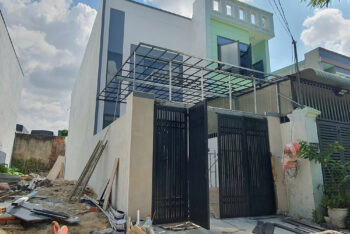 Dự án thiết kế thi công nhà 1 trệt 1 lửng đúc giả 3x15m