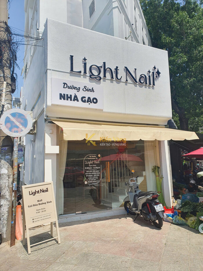 thiết kế thi công tiệm nail