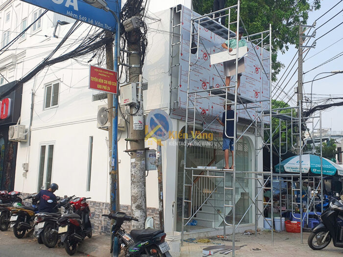 thiết kế thi công tiệm nail